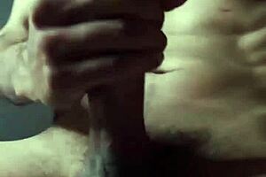 College Guy's Home Masturbation With Huge Cumshot