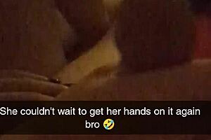 Cheating girlfriend gets humiliated and creampied by friend's big cock