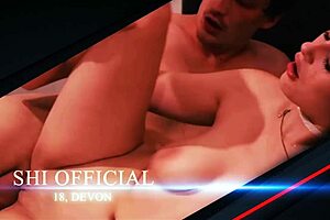 British schoolgirl dominates and gets the sex with a mature man