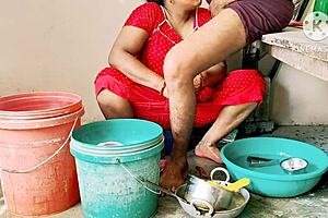 damn, desi moms banging neighbor boys with rough horny action 😈