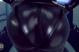 black widow with big tits ass big cock monster cock