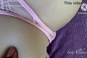 A horny couple enjoys a sexual experience with a sex doll