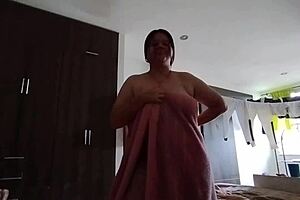 18-year-old stepsister begs for clothes, offers ass for cum filling