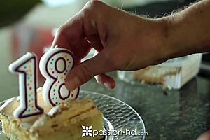 Cassidy Ryan's 18th birthday cake with a naughty twist