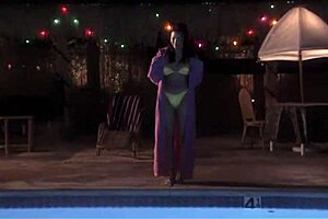 Jack Frost 2 Nude Asian Skinnydipping in Pool