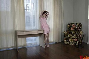 18Videoz - Lottie Magne's Skinny Teen Cock Taking