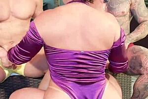 Double penetration action in DP com amateur video