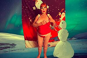 hey granny carmen claus, let’s have one last cheating christmas doggystyle fuck!