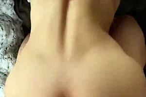 Hard morning sex with mia bandini, lots of cum on her petite body 😍 moaning passionately!