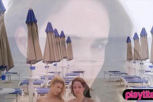 Compilation of virtual teen bisexual girlfriends