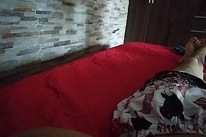 18-year-old stepsister begs for clothes, offers ass for cum filling