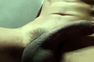 College Guy's Home Masturbation With Huge Cumshot