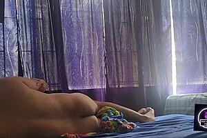 Waking up to screw hard in bed today
