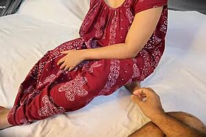 Hot Housewife Riya Fucked By Stepbrother!