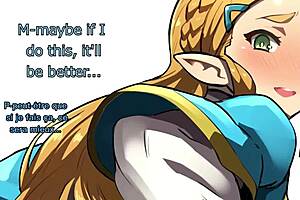 Joi princesse zelda traduit with instruction and jerk off