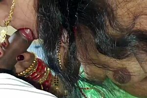 first time bride wife enjoys blowjob and doggystyle dirty talk