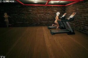 Intense Workout Session at the Girls Gym