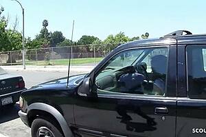 Real Redhead Teen 18+ Alice Green Picked Up for First Interracial Monster Cock Ride