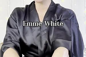 Milf Uses Sex Machine And Buttplug In Lingerie Workout. Pretty Brunette Tries Dildo On Pussy.