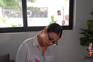 Intense latina 4some with big black cocks and squirting.