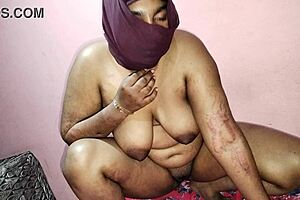 OMG, Bhabhi struggled sucking but cleaned up for easier action! 😜