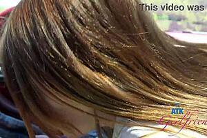 i-i mean, mazy myers gets pussy played and sucks cock in car driving lesson, you know?