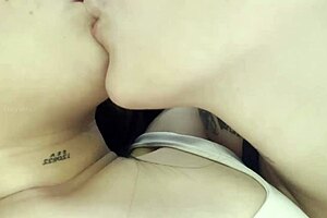 Young amateurs play with tasty pussy toys