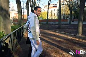 Sexual Tour in Madrid with Nelia Estrada's Huge Tits on Display