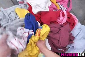 Step sister helps step brother with boredom and gets fucked up in the process