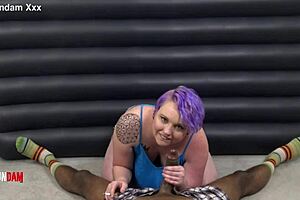 Smoking Cigarettes While Riding Shaundamxxx's Big Black Cock