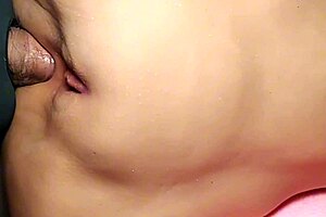 she's rocking a cute fat pussy for double fun.