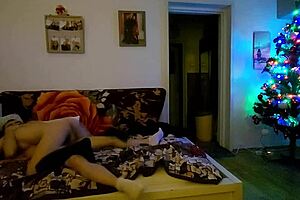 Homemade video of amateur couple having sex at midnight
