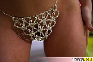 Busty Stepmom Madison Teases Stepson in Angel Costume for Odd Game. Things Get Steamy Fast.