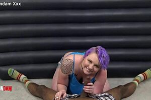 Smoking Cigarettes While Riding Shaundamxxx's Big Black Cock