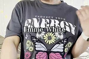 Milf Uses Sex Machine And Buttplug In Lingerie Workout. Pretty Brunette Tries Dildo On Pussy.