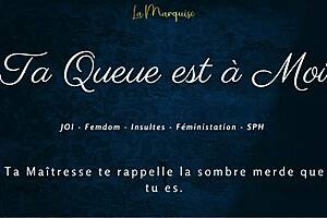 French femdom dirty talks joi