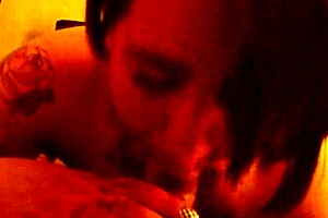 friend performs deepthroat blowjob on amateur teen