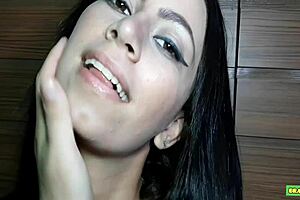 Italian Brunette Pornstar Zarah Santti Licks Tattoo Rimjob Oral Orgasm Silicone