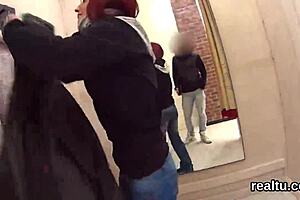 That gorgeous Czech girl gets teased in the mall and pounded hard in POV!