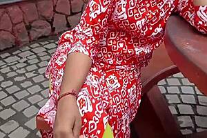 Hot Indian woman showing her breasts and vagina on cam