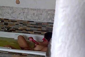 Dana Barzagli y Luna Spied by Roommate in Jacuzzi Masturbation Session. Hidden Cam Catches Teen Squirting!