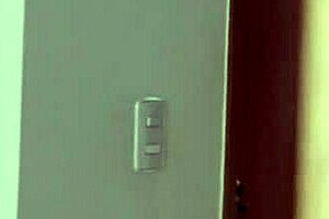 Asian roommate's solo shower session caught on camera