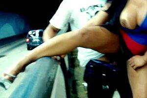 Brunette Shows Off And Fucks In Tunnel, Explains To Police