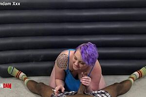 Smoking Cigarettes While Riding Shaundamxxx's Big Black Cock