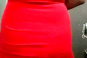 Fat Booty Transsexual in Dress