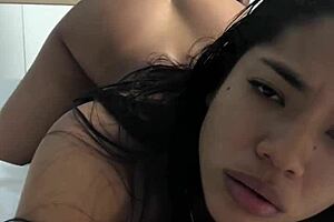 Cute Latina Influencer Gets Rough BBC Fuck While Recording Amateur Video