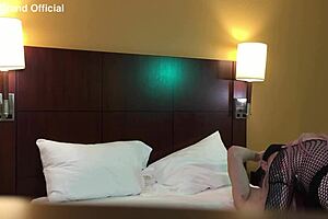 The sexy goth trans girl sucks dick deepthroat style.