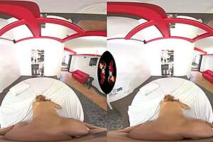 Vrlatina.com: Pierced nipple babe can't get enough sex in 5k vr, so addictive