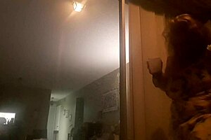 Ginger Paris Shows Her Boobs Outside