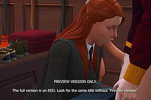 Hp au 6 - 3d hentai - preview version